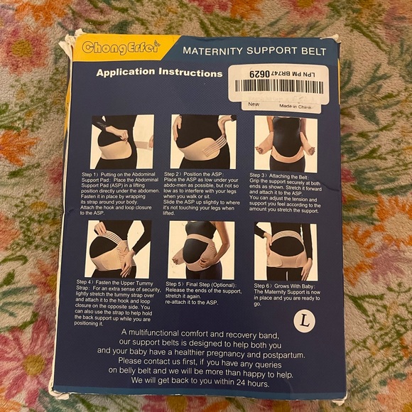 Maternity Support Belt Size Large New Never Use - Picture 4 of 10